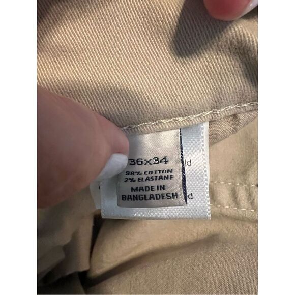 Joseph Abbound Mens Khaki Pants Size 36/34 - Picture 3 of 3